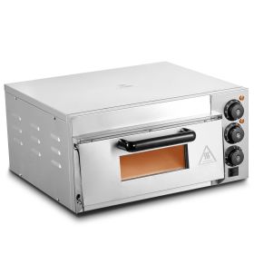 VEVOR Commercial Countertop Pizza Oven Electric Pizza Oven for 14" Pizza Indoor